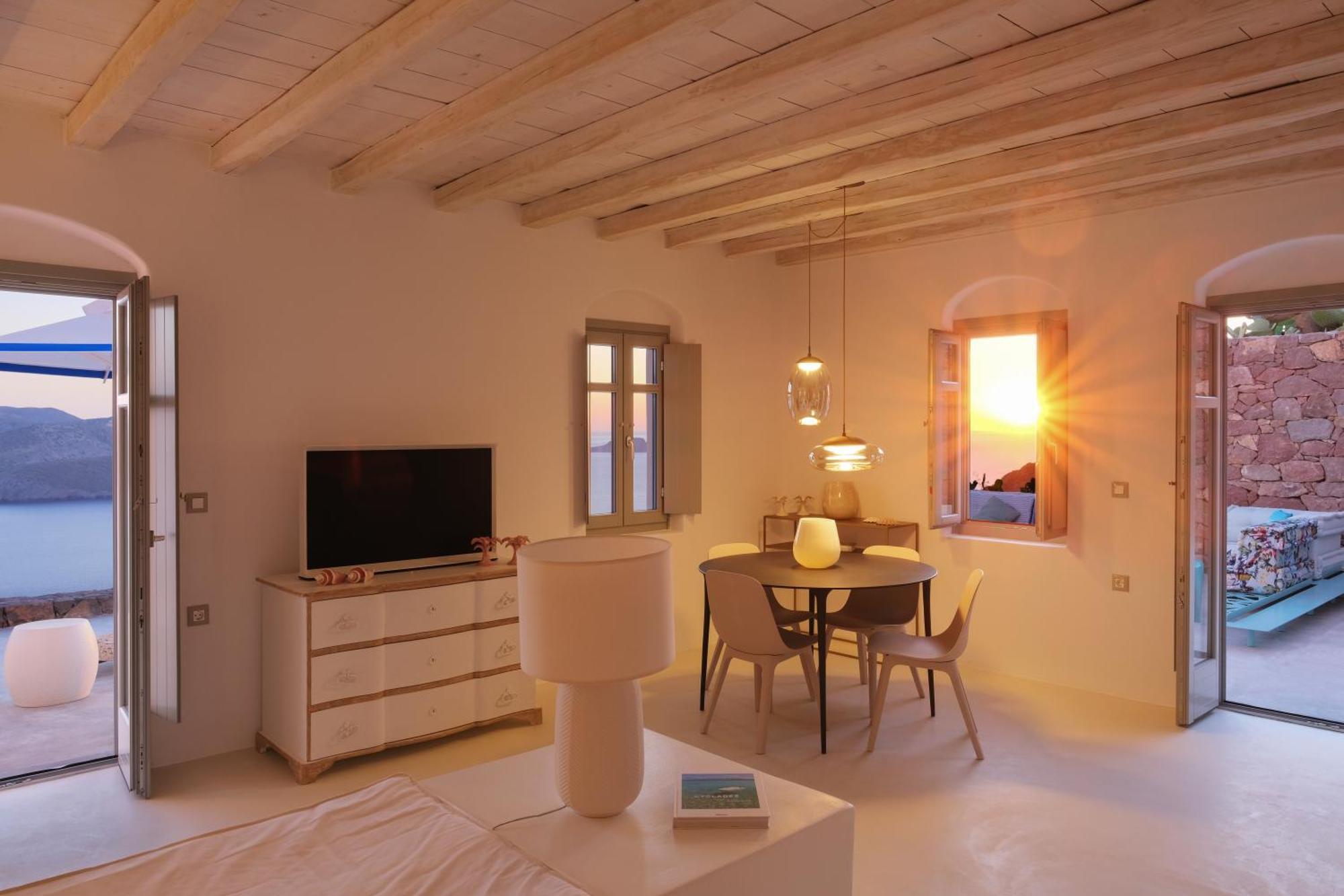Odyssey Rock Milos Sunset Suites Plaka  Camera foto